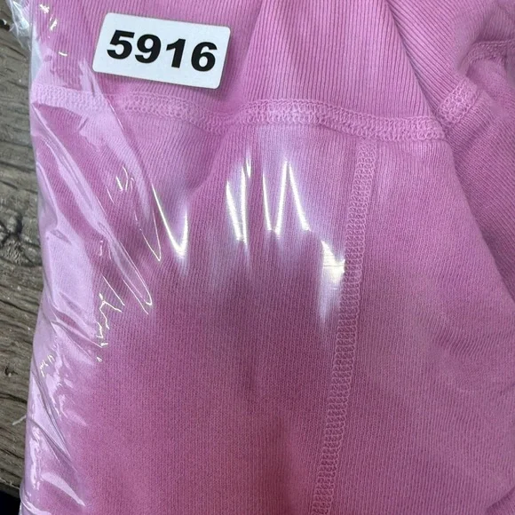 FREE CITY Pink COTTON HOODIE size 1 - small - Picture 9 of 9